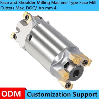 Mesin Milling Muka dan Bahu Jenis Pemotong Milling Muka Maks. DOC/ Ap mm 4 Dukungan Kustomisasi ODM