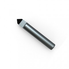 1mm Sampai 3.5mm Kedalaman PCD Single End Mill Poly Crystalline Diamond End Mill