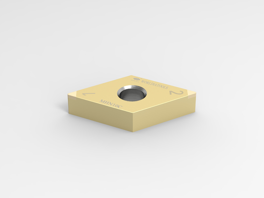 DNGA150604 Coated Carbide CBN Turning Insert Sisipan Pemotong Baja Keras