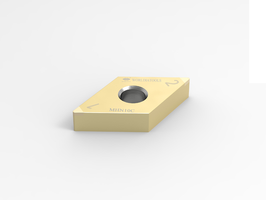 DNGA150604 Coated Carbide CBN Turning Insert Sisipan Pemotong Baja Keras