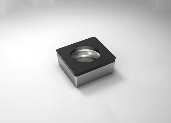 F-CCGW060204 Full Face Carbide Turning Insert PCD Cutting Untuk Bahan Non Ferrous