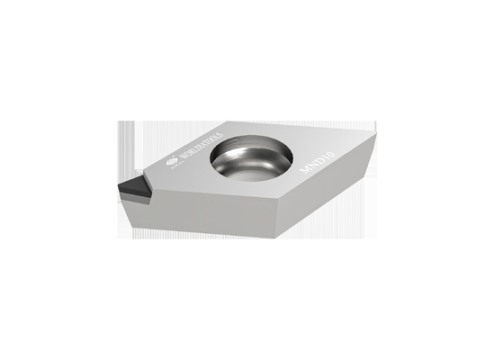 Tips 1N DCGT070202 Carbide Turning Insert Sisipan Pemotongan PCD Untuk Non Ferrous