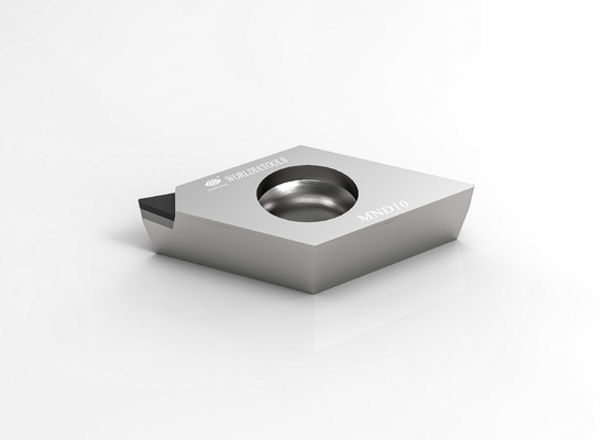 Tips 1N DCGT070202 Carbide Turning Insert Sisipan Pemotongan PCD Untuk Non Ferrous