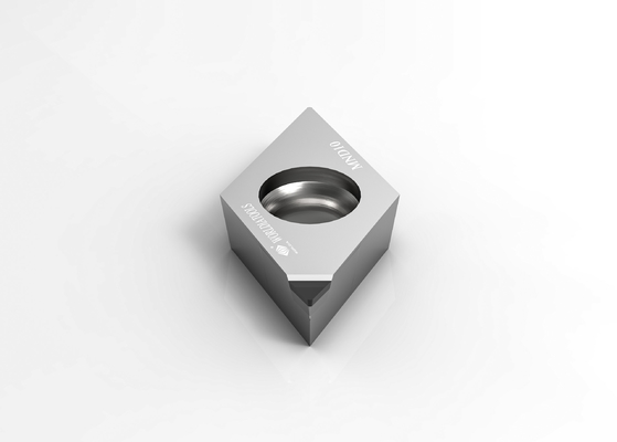 Tips 1N DCGT070202 Carbide Turning Insert Sisipan Pemotongan PCD Untuk Non Ferrous
