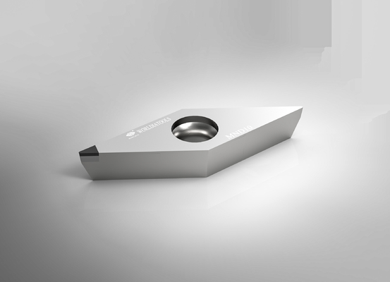 VCGT 160402 Carbide Turning Insert PCD Cutting Insert untuk bahan non-ferrous