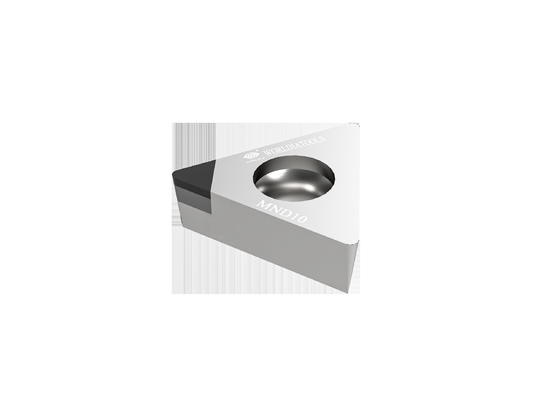TCGW 090204 MND10 PCD Carbide Cutting Sisipan Untuk Stainless Steel