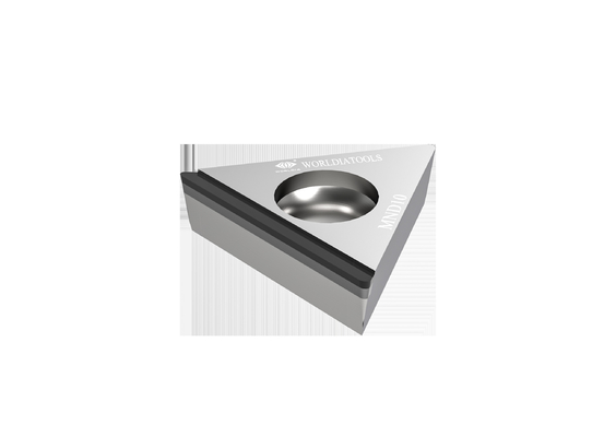 Iso18001 Worldia Cutting Tools Polycrystalline Diamond Pcd Sisipan Untuk Logam Non Ferrous