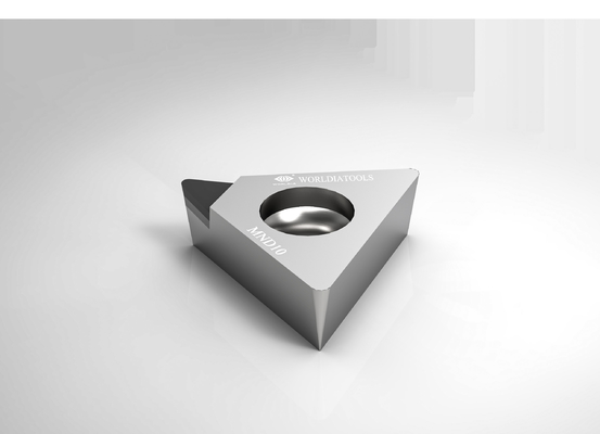 ISO TCGT090202 Carbide PCD Turning Tools Sisipan Pemotong Logam
