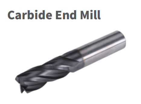 38-200mm Panjang Carbide End Mill Pemotong Penggilingan Karbida Padat Presisi Tinggi