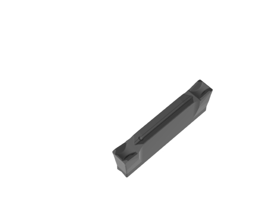 CT5025 CT5035 Carbide Grooving Insert Untuk Stainless Steel