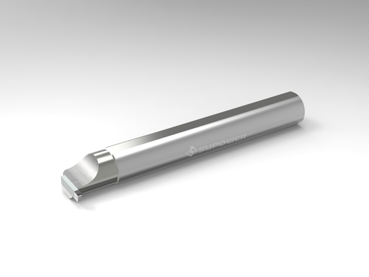 Alat Pemotong Worldia PCD Alat Grooving Internal Untuk Tungsten Carbide Roller