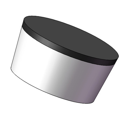 Rcmn Round Carbide Insert, Sisipan Pcd Untuk Aluminium