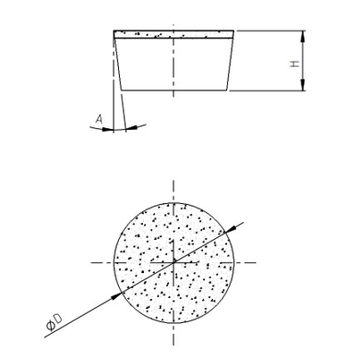Rcmn Round Carbide Insert, Sisipan Pcd Untuk Aluminium