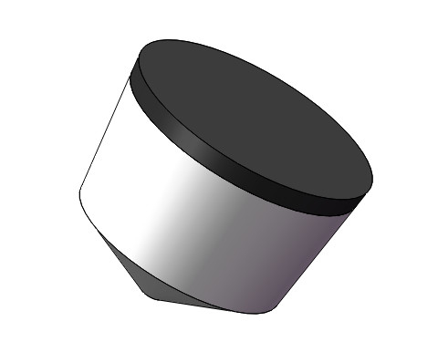 Sisipan Pemotong Rcmx Pcd, Sisipan Karbida Bulat Untuk Aluminium
