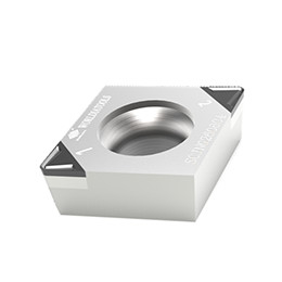 Ketahanan Aus Tinggi CCGW Pcd Turning Sisipan Untuk Aluminium