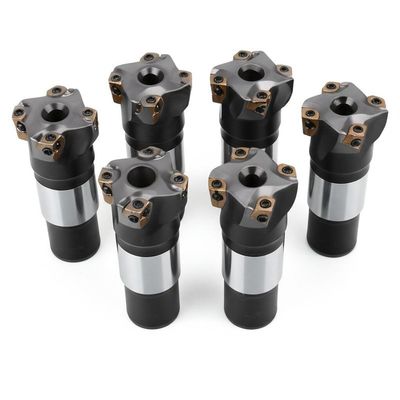 6 tepi pemotong mesin penggilingan wajah untuk diameter pemotong standar di atas 40 mm jenis mesin penggilingan wajah bahu