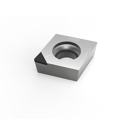 PCD insert Carbide Turning tools untuk alat pemotong pcd tinggi yang efektif dari baja yang dikeraskan