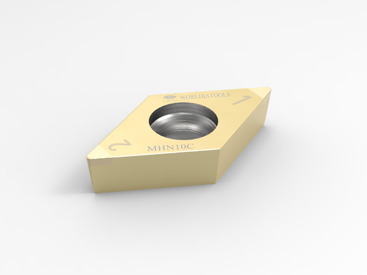 DCGW Standard PCBN Carbide Turning Insert PCBN Cutting Insert untuk baja yang dikeraskan
