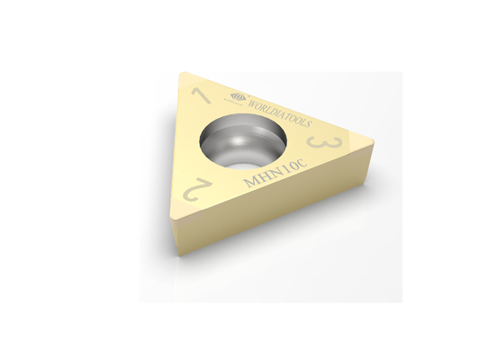 TCGW Standar PCBN Carbide Turning Insert PCBN Cutting Insert untuk baja yang dikeraskan