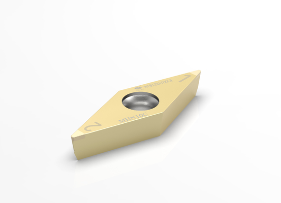 VCGW Standar PCBN Carbide Turning Insert PCBN Cutting Insert untuk baja yang dikeraskan