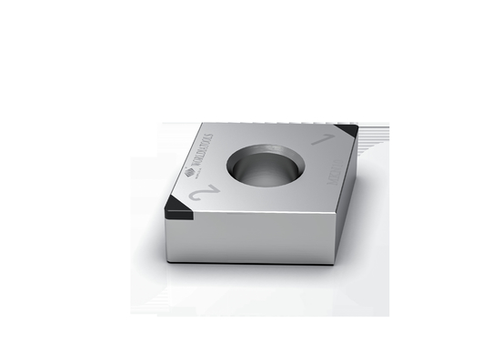 WORLDIA CNGA PCBN Carbide Turning Insert Untuk Metalurgi Serbuk