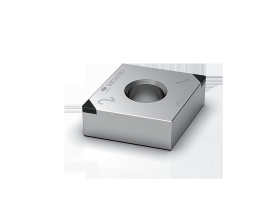 WORLDIA CNGA PCBN Carbide Turning Insert Untuk Metalurgi Serbuk