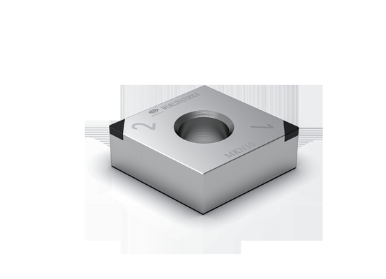 WORLDIA CNGA PCBN Carbide Turning Insert Untuk Metalurgi Serbuk