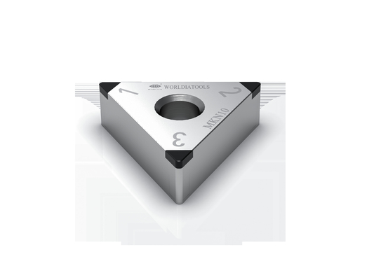 TNGA PCBN Carbide Turning Insert Sisipan PCBN Untuk Metalurgi Serbuk
