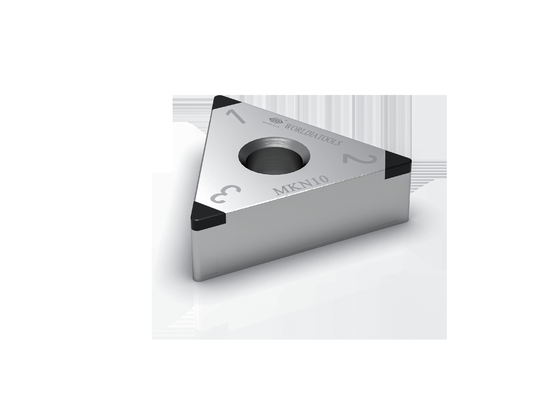 TNGA PCBN Carbide Turning Insert Sisipan PCBN Untuk Metalurgi Serbuk